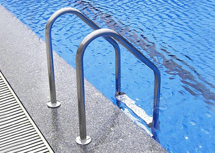 Лестница забортная для бассейнов SL-515 (нержавеющая сталь ALSI 304, 5 ступеней) - фото 6 - id-p107340393