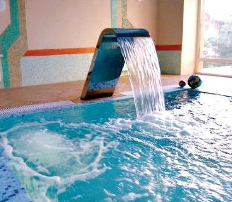 Водопад для бассейна Ниагара (корпус глянцевый, нержавеющая сталь, размер = 600 x 500 мм) - фото 7 - id-p107340601