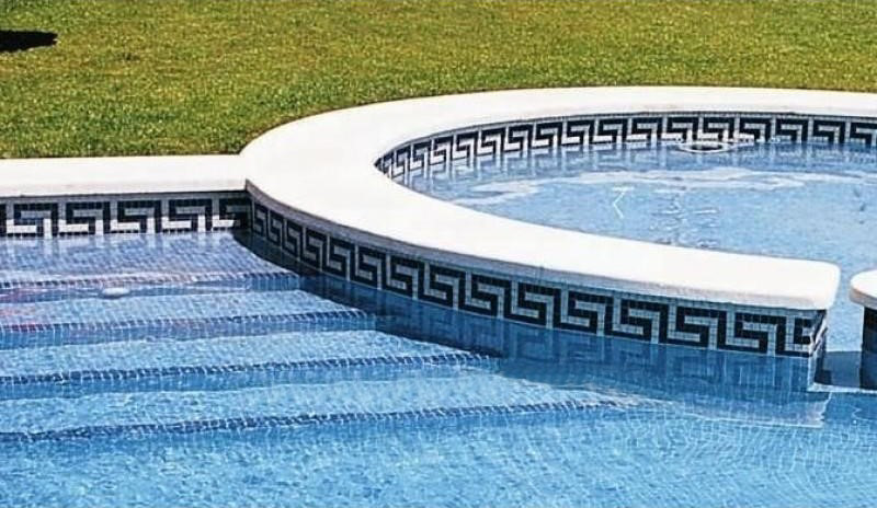 Мозаичный бордюр Genefa для отделки бассейна - фото 3 - id-p107340644