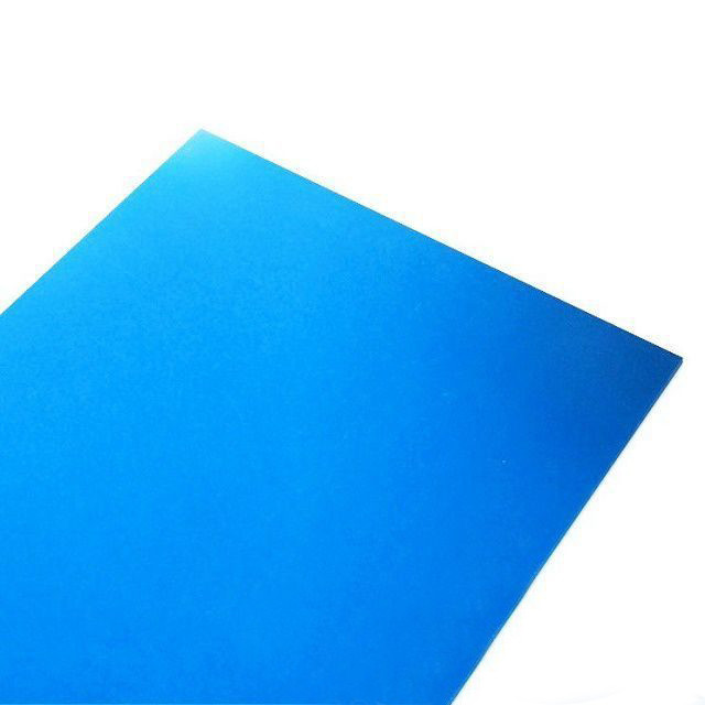 Лист профильный PVC (ПВХ) Cefil Plate Blue для облицовки чаши бассейна (размер = 1000х2000 мм) - фото 2 - id-p107340666