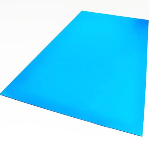 Лист профильный PVC (ПВХ) Cefil Plate Blue для облицовки чаши бассейна (размер = 1000х2000 мм) - фото 3 - id-p107340666