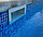 Пленка ПВХ (алькорплан) мозайка синяя для отделки чаши бассейна (ширина = 1,8 м, толщина = 1,5 мм), фото 4