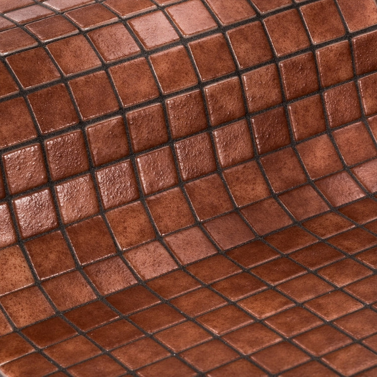 Мозайка стеклянная для бассейна Ezarri Niebla 2504А Anti-Slip (противоскользящая, Chocolate brown, коричневая) - фото 4 - id-p107341048