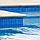 Мозайка стеклянная для бассейна Ezarri Niebla 2505-А Anti-Slip (противоскользящая, Mid blue, голубая), фото 5