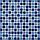 Мозайка стеклянная для бассейна Ezarri Mix 25003-B (коллекция Mix (Deco2), Mix Blue, голубая с фиолетовым), фото 2