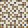 Мозайка стеклянная для бассейна Ezarri Mix 25012-C (коллекция Mix (Deco3), Mix Brown, коричневая с серым), фото 2
