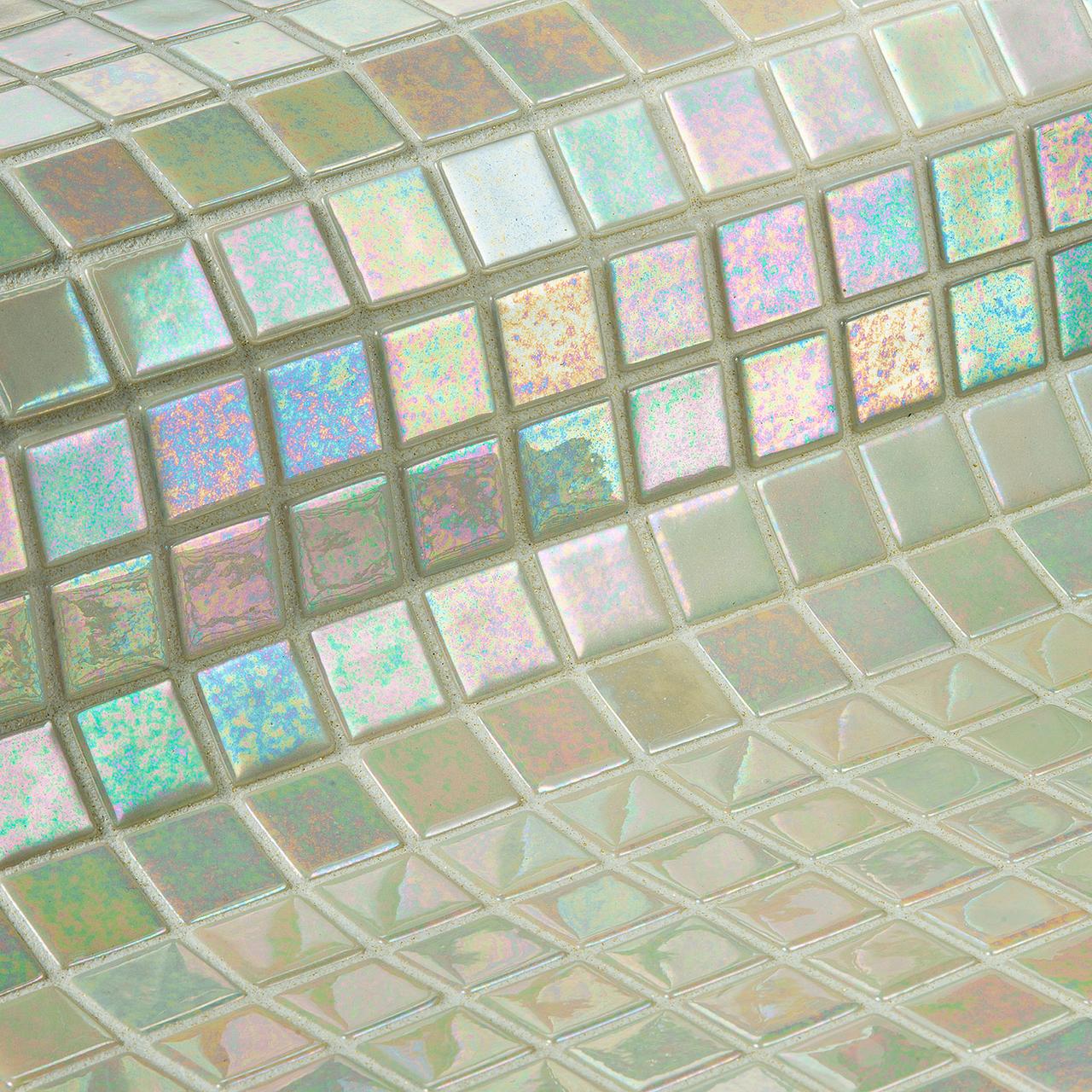 Мозайка стеклянная для бассейна Ezarri Iris Marfil (коллекция Iris, Cream, светло коричневый) - фото 4 - id-p107341070