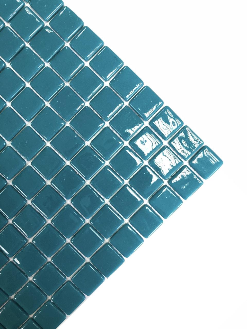 Стеклянная мозайка для бассейна Antarra Mono ST001 (коллекция Mono, цвет - бирюзовая) - фото 5 - id-p107341085