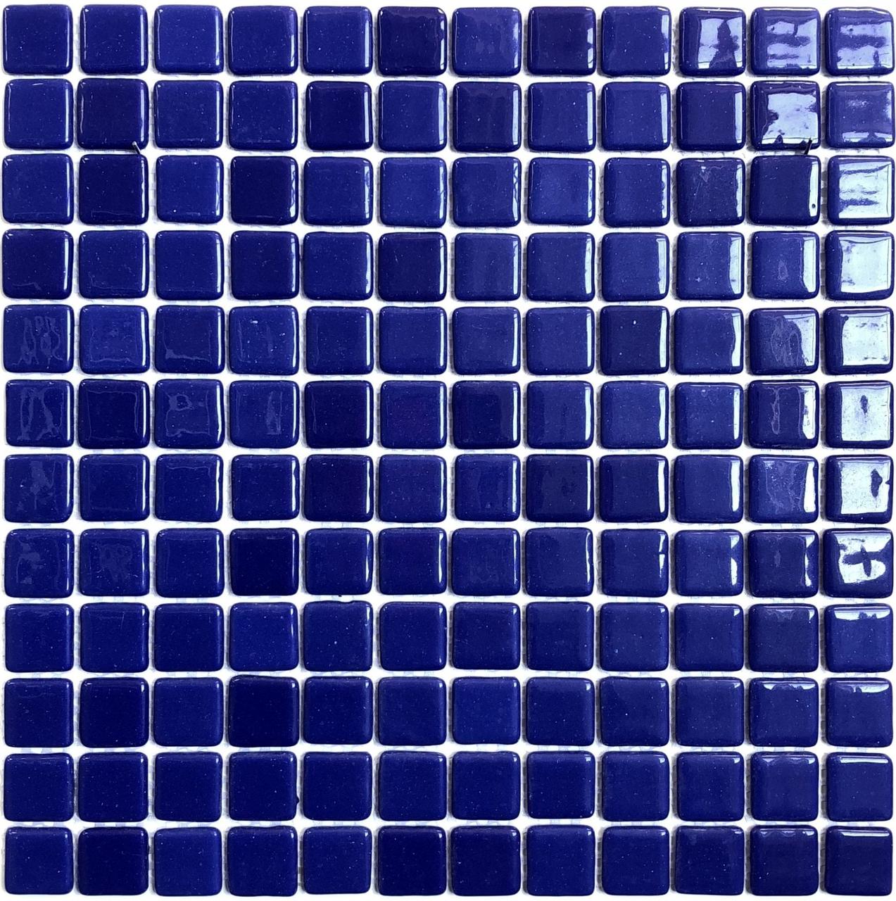 Стеклянная мозайка для бассейна Antarra Mono ST040 (коллекция Mono, цвет - тёмно-синяя) - фото 2 - id-p107341092