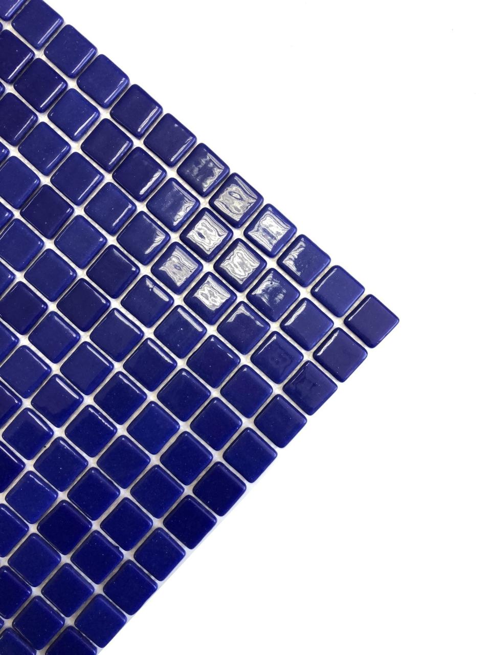Стеклянная мозайка для бассейна Antarra Mono ST040 (коллекция Mono, цвет - тёмно-синяя) - фото 5 - id-p107341092