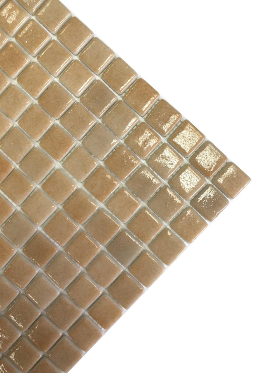Стеклянная мозайка для бассейна Antarra Cloudy PGA Antislip (коллекция Cloudy, противоскользящая, карамельная) - фото 5 - id-p107341098