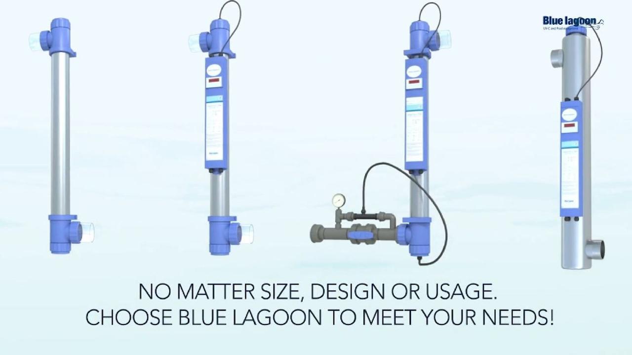 Ультрафиолетовая установка для очистки воды в бассейне Blue Lagoon UV-C Tech 40000 (мощность = 40 Вт) - фото 10 - id-p107341118