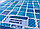 Алькорплан (ПВХ пленка) Haogenplast Snapir 3 Antislip для отделки бассейна (противоскользящая синяя мозаика), фото 4