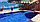 Алькорплан (ПВХ пленка) Haogenplast Galit NG Cool Sparks для отделки бассейна (синие блики), фото 8