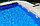 Алькорплан (ПВХ пленка) Haogenplast Galit-103 Blue Sparks для отделки бассейна (голубые блики), фото 4