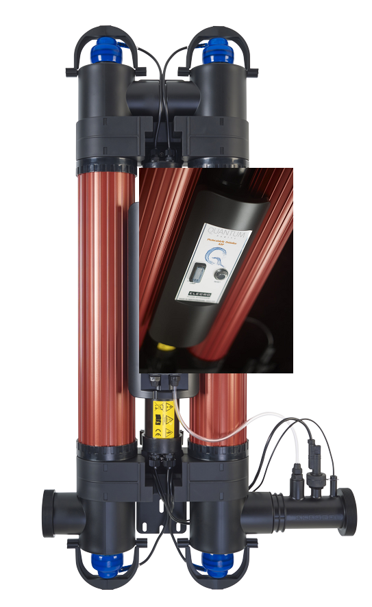 Ультрафиолетовая система для очистки воды в бассейне Elecro Quantum Q-130-UK (мощность = 110 Вт) - фото 4 - id-p107341155