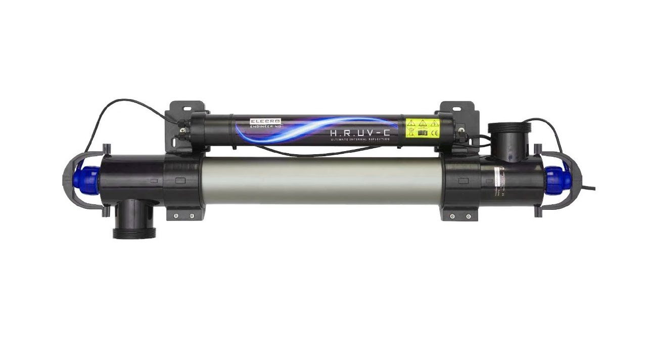 Ультрафиолетовая система для бассейнов Elecro Steriliser E-PP-55 (55 Вт, для морской и соленной воды) - фото 2 - id-p107341158
