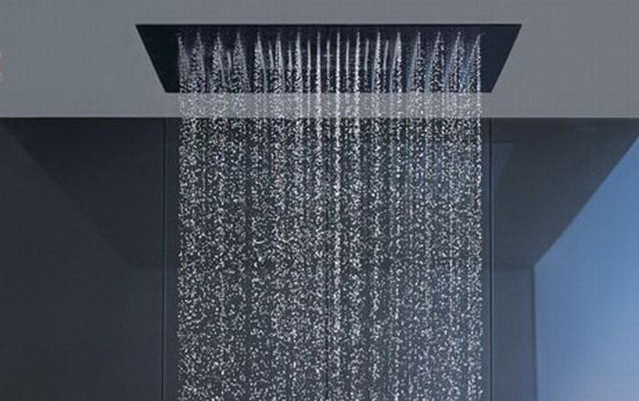 Потолочный водопад Тропический дождь для бассейнов (нержавеющая сталь, размер = 300 x 500 мм) - фото 2 - id-p107341160