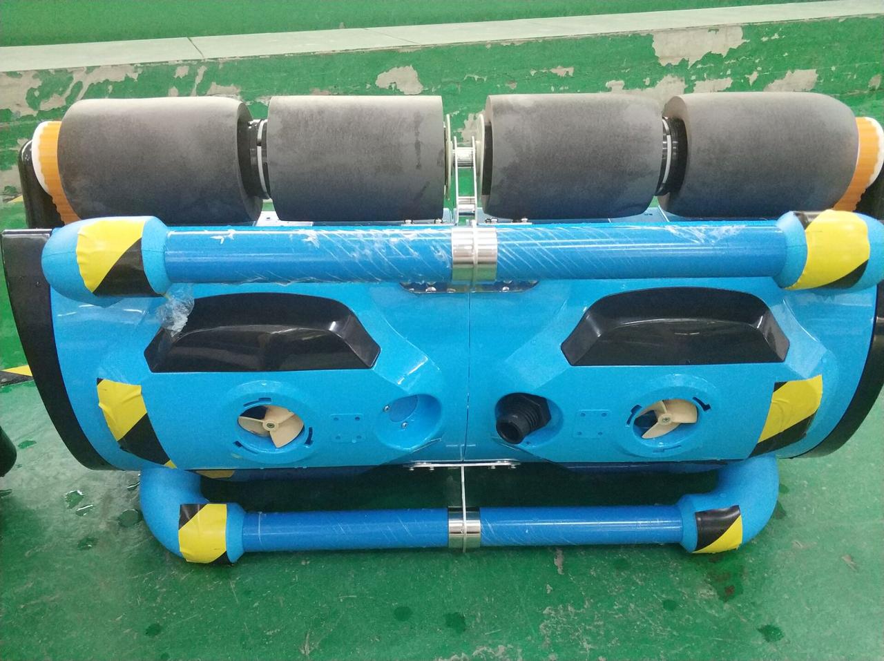 Автоматический робот-пылесос для чистки дна и стен бассейна IRobotec Light Blue iCleaner 200D (кабель = 40 м) - фото 7 - id-p107341188