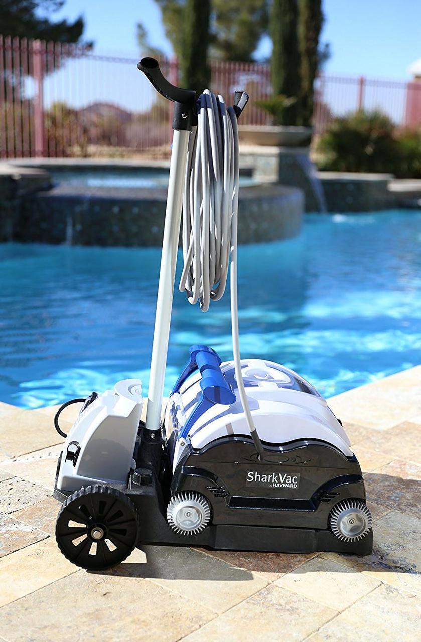 Робот-пылесос автоматический Hayward Sharkvac для чистки бассейна (кабель = 15 м, с тележкой) - фото 4 - id-p107341232