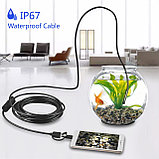 Эндоскоп для смартфонов и PC 1080 HD с жестким кабелем 5м, фото 6
