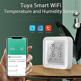 Беспроводной Wi-Fi  датчик температуры и влажности с ЖК-дисплеем USB