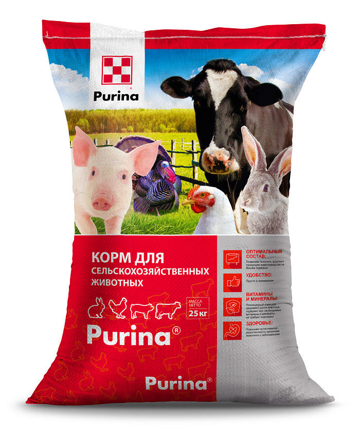 Комбикорм для телят Purina стартер от 5 дней