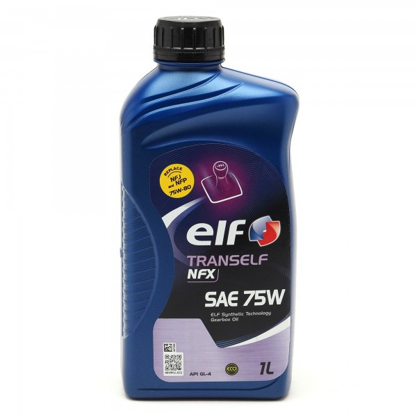 Масло трансмиссионное ELF Tranself NFX 75w 1л.