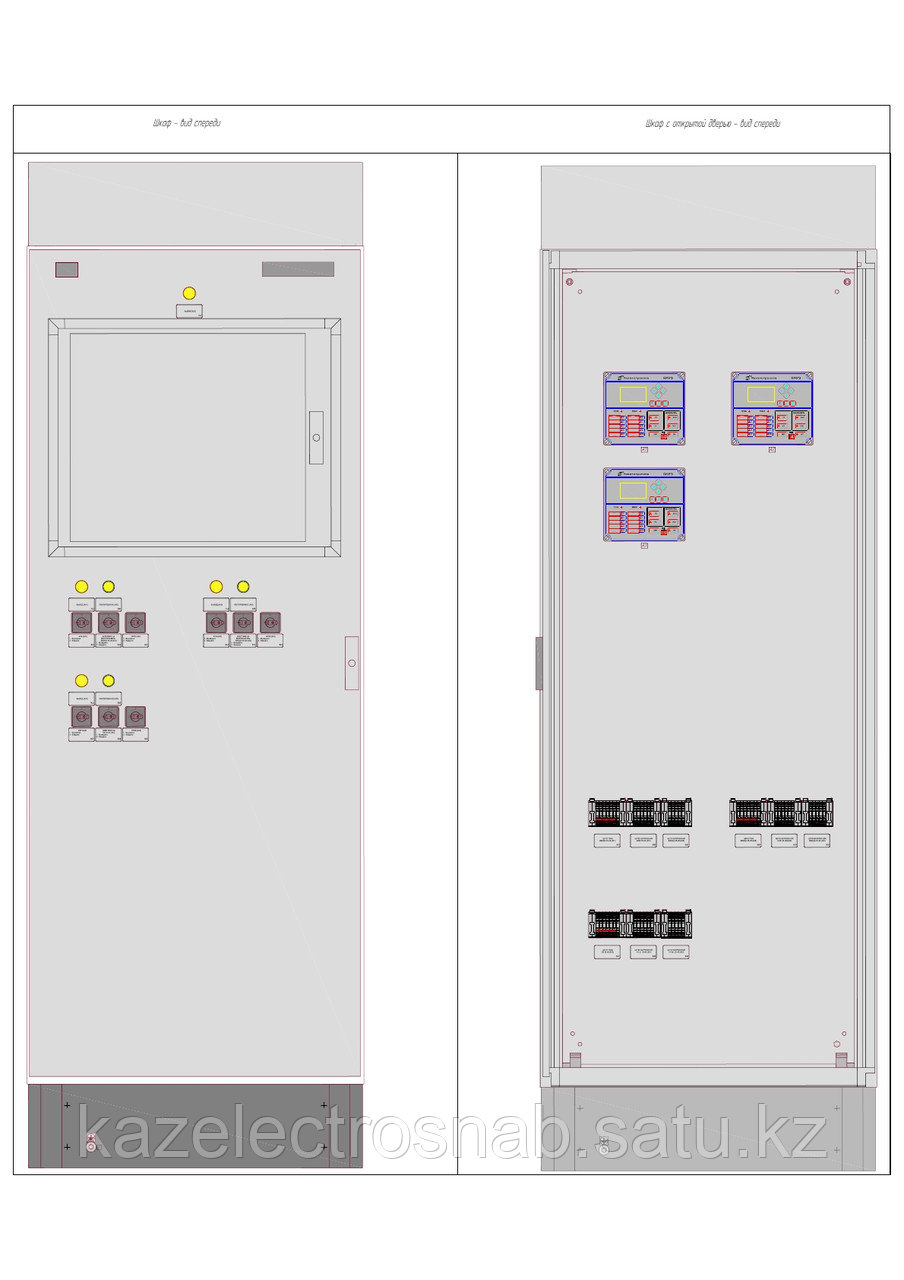 Шкаф защиты и автоматики секционного выключателя 6-35 кВ - фото 1 - id-p107347969