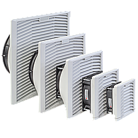 Вентиляторы и решетки с фильтрами Kippribor серии Kipvent