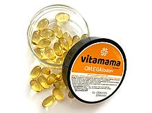 Vitamama - OMEGAlodon (манго), комплекс омега-3 кислот, 30 капсул