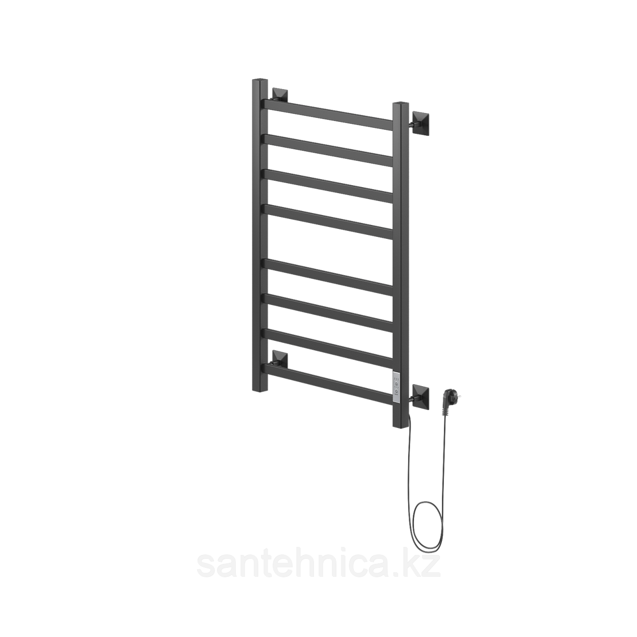 Полотенцесушитель электрический STEP-1 80/50 прав ЧЁРНЫЙ