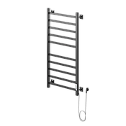 Полотенцесушитель электрический STEP-1 100/50 прав ЧЁРНЫЙ