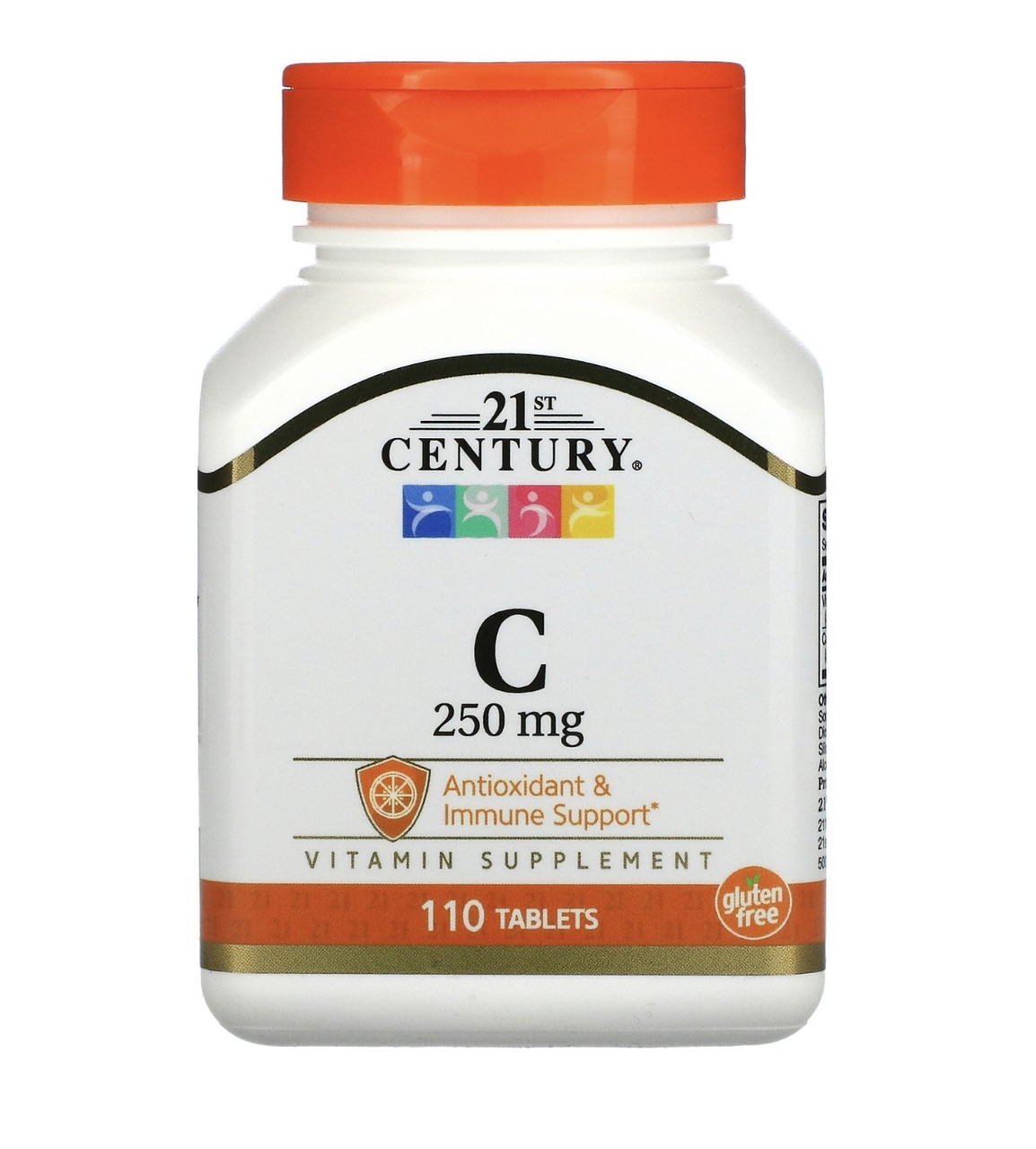 21st century витамин С, 250мг, 110 таблеток - фото 1 - id-p107351017