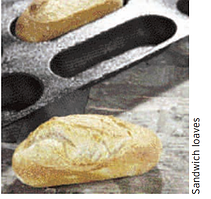 Силиконовая форма для хот - догов . FLEXIPAN® AIR