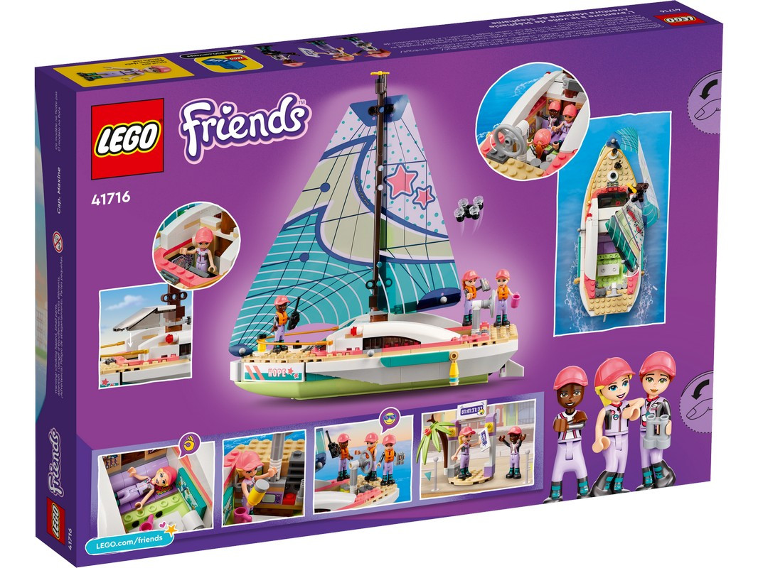 41716 Lego Friends Морское приключение Стефани Лего Подружки - фото 2 - id-p107350013