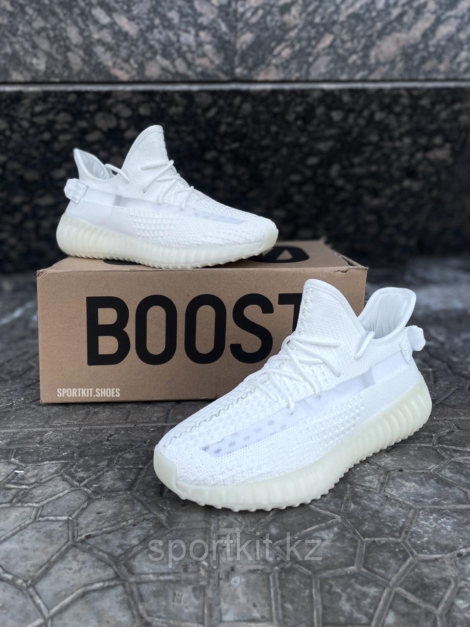 Крос Adidas Yeezy 350 бел - фото 3 - id-p107354462