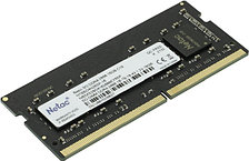 Модуль памяти для ноутбука Netac Basic, NTBSD4N26SP-16, DDR4 SO-DIMM, 16Gb, 2666Mhz, C19