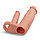 Интимная игрушка насадка удлинитель, двойное проникновение, на пенис + 6,5 см  Pleasure X-Tender Series, фото 7