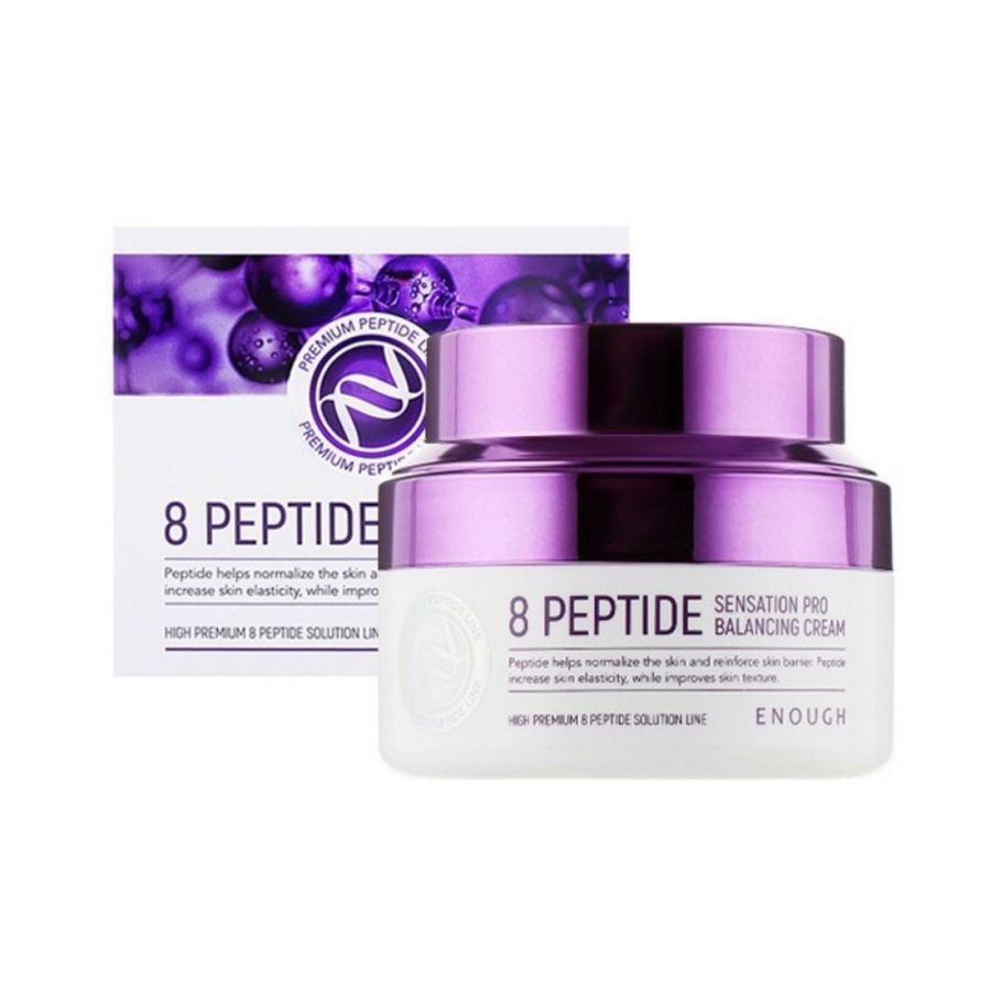Крем для лица с пептидами Enough 8 Peptide Sensation Pro Balancing Cream (Южная Корея) - фото 1 - id-p107360643