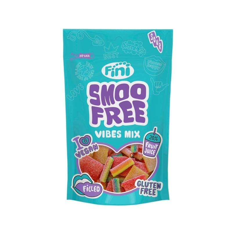 Жев.мармелад SMOOFREE Вайб Микс 165 гр Дойпак  /FINI Испания/ (10 шт-упак)  HALAL