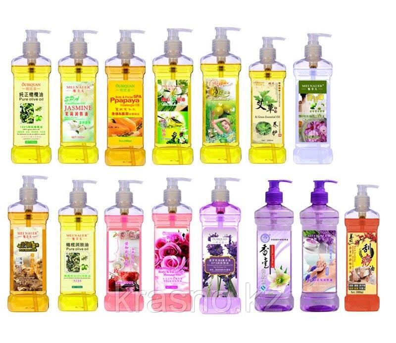 Масло 550мл массажное Китай с дозатором