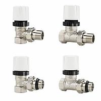 Термостатические радиаторные клапаны под термоголовку