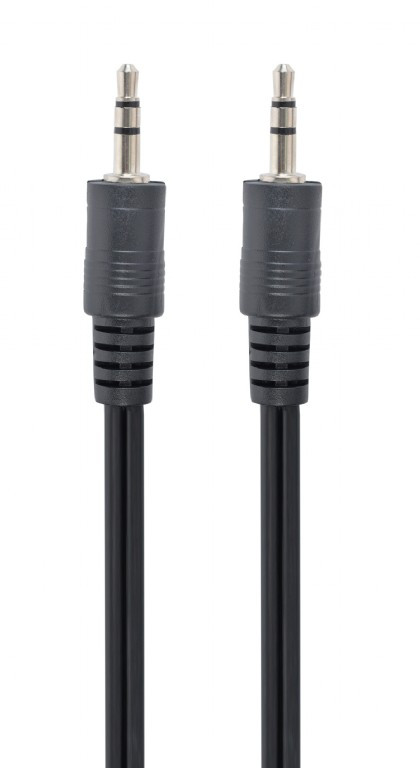 Аудиокабель Cablexpert CCA-404-2M, 2m ,Cable Audio, 3.5mm/m - 3.5mm/m, AUX, black - фото 2 - id-p106245763