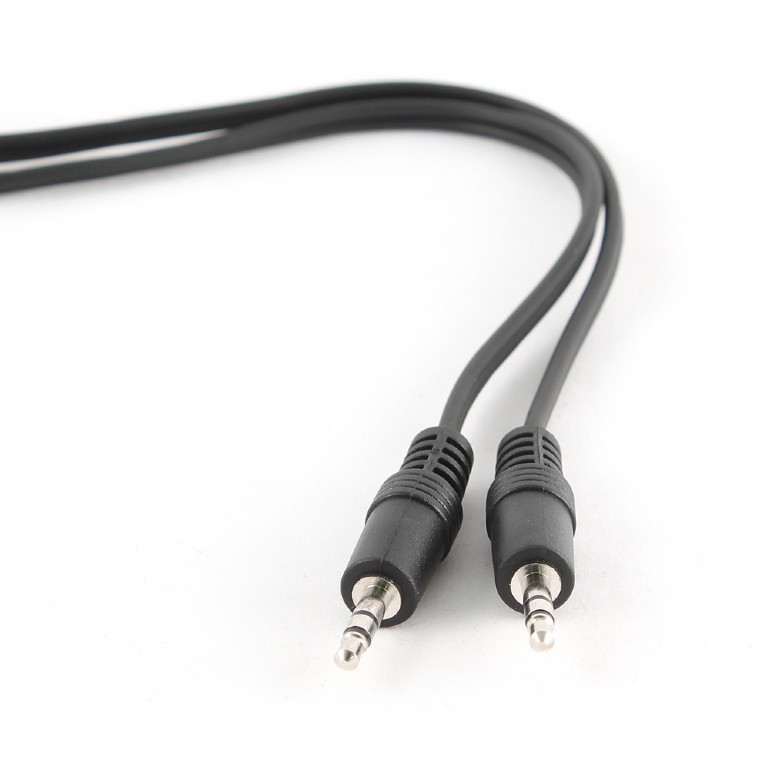 Аудиокабель Cablexpert CCA-404-2M, 2m ,Cable Audio, 3.5mm/m - 3.5mm/m, AUX, black - фото 3 - id-p106245763