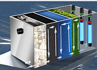 Системы биофильтра для рыбного хозяйства, рыбного пруда