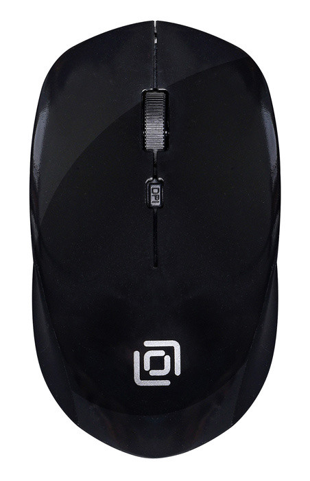 Мышь Oklick 565MW matt черный/серый оптическая (1600dpi) беспроводная USB для ноутбука (4but) - фото 3 - id-p104946484