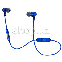 Bluetooth гарнитура JBL E25BT, 20Hz-20kHz, 32 Om, 102 dB, BT, Blue