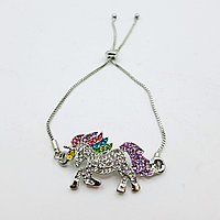 Браслет с единорогом