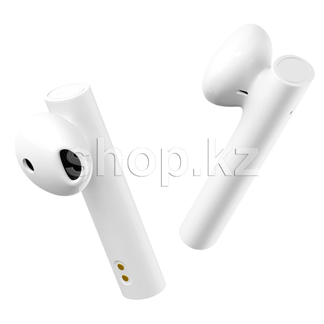 Bluetooth гарнитура Xiaomi Mi True Wireless Earphones 2 Basic TWSEJ08WM, 32Om, BT5.0, White - фото 2 - id-p107366686